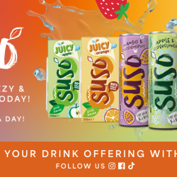 Stand out with the SUSO drinks range