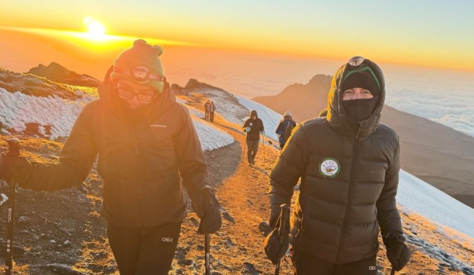 British Garden Centres duo conquer Kilimanjaro