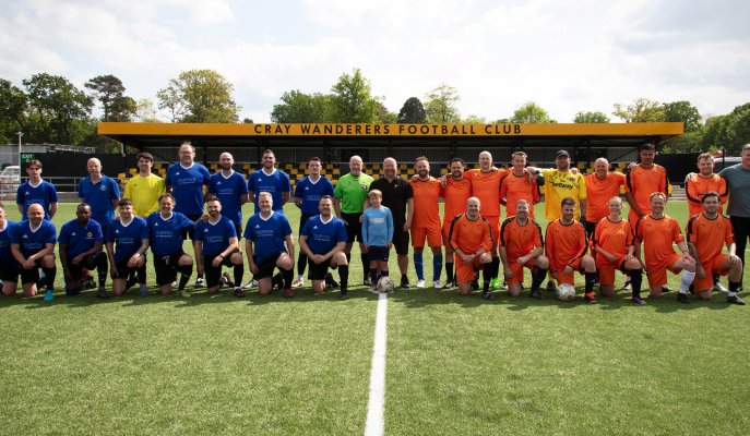 Industry unites at charity football match