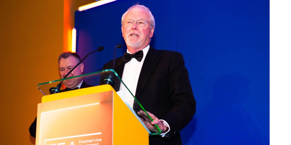 Steve Coates wins the FEA Outstanding Contribution Award