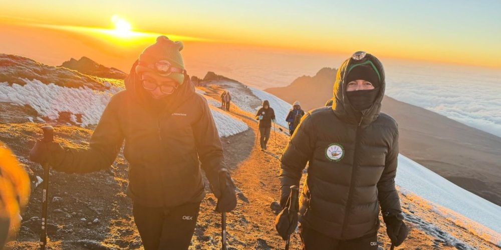 British Garden Centres duo conquer Kilimanjaro