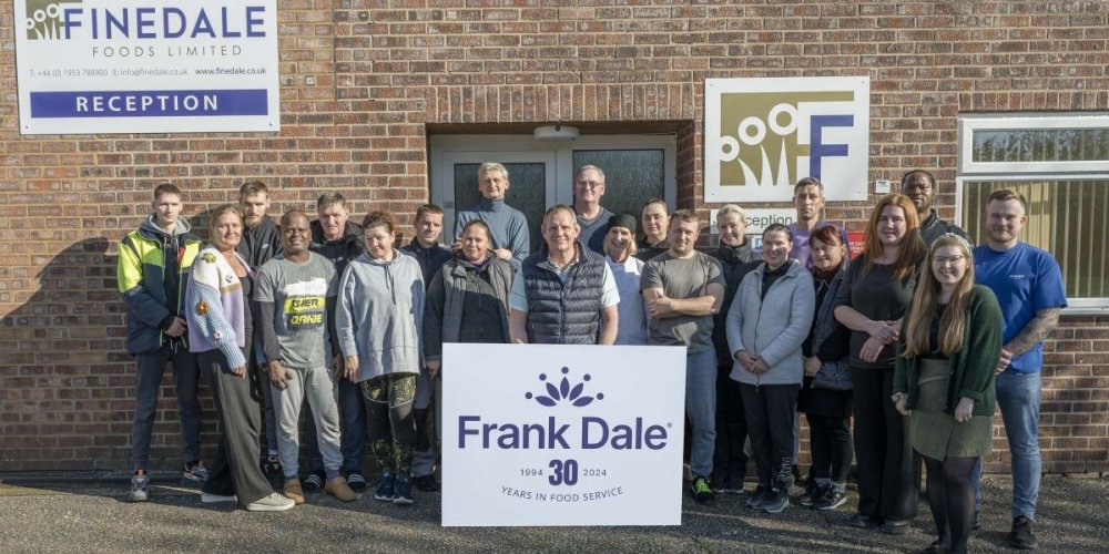 Frank Dale celebrates 30 years in foodservice