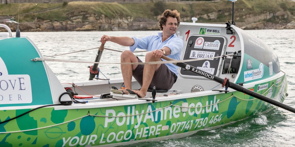 Henry Cheape sets sail for change with the world’s toughest row